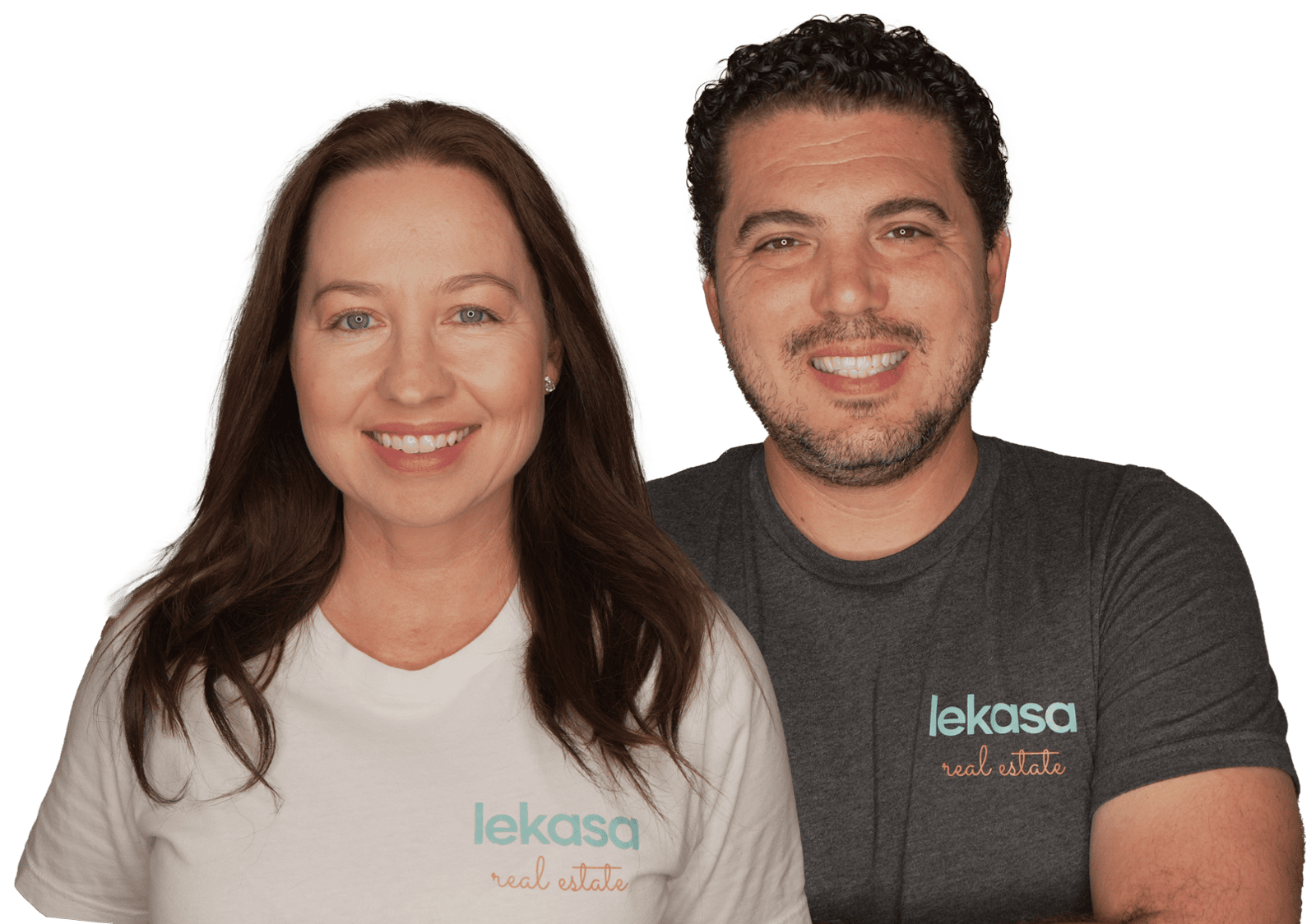 Leo and Katherine founders of Lekasa